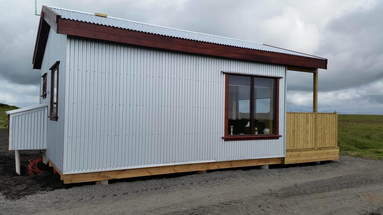 Hekla Cabin 2 Volcano And Glacier View 海拉 外观 照片